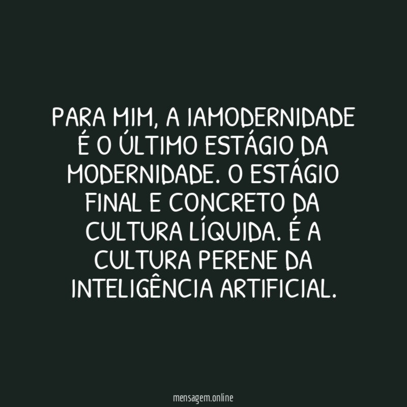 Para mim