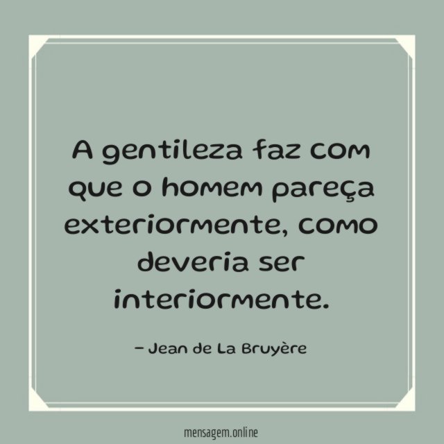 Deveria ser interiormente
