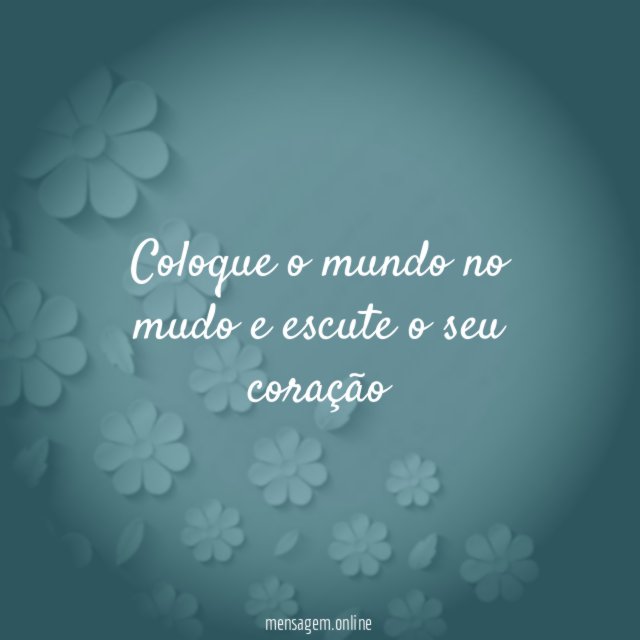 Coloque o mundo