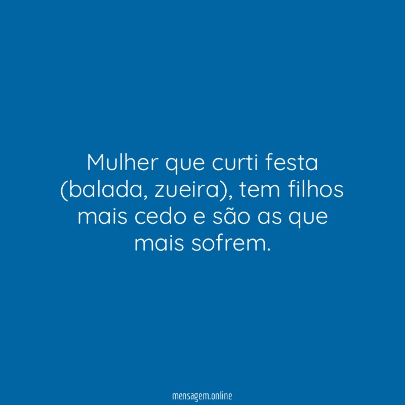 Mulher que curti festa (balada