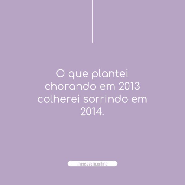 O que plantei chorando