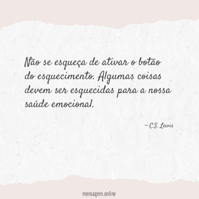 Não se esqueça de ativar