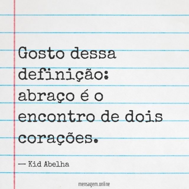 Gosto dessa definição