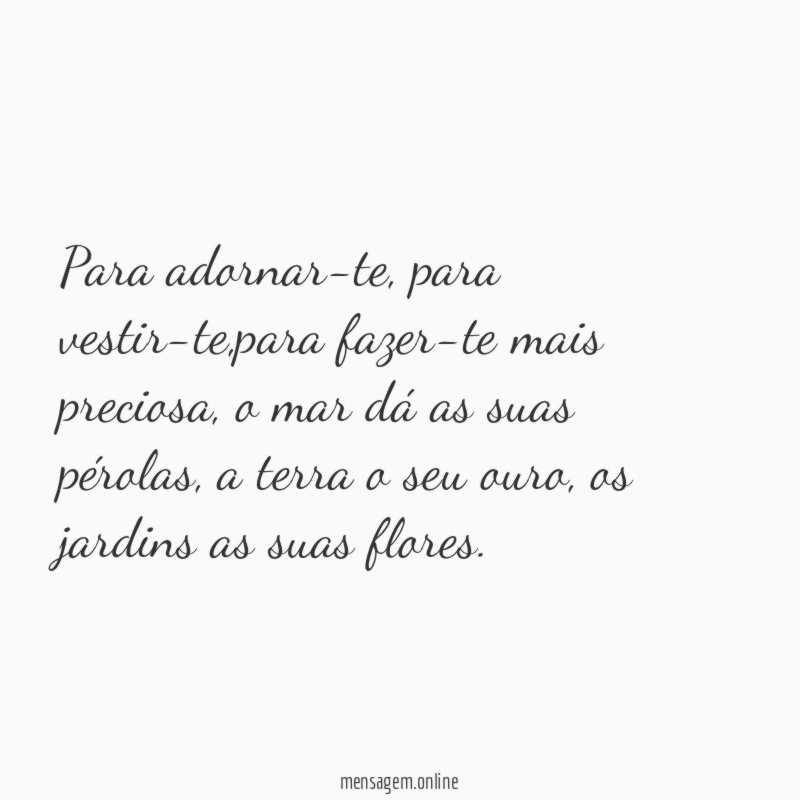 Para adornar-te