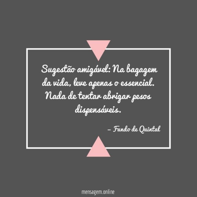 Sugestão amigável