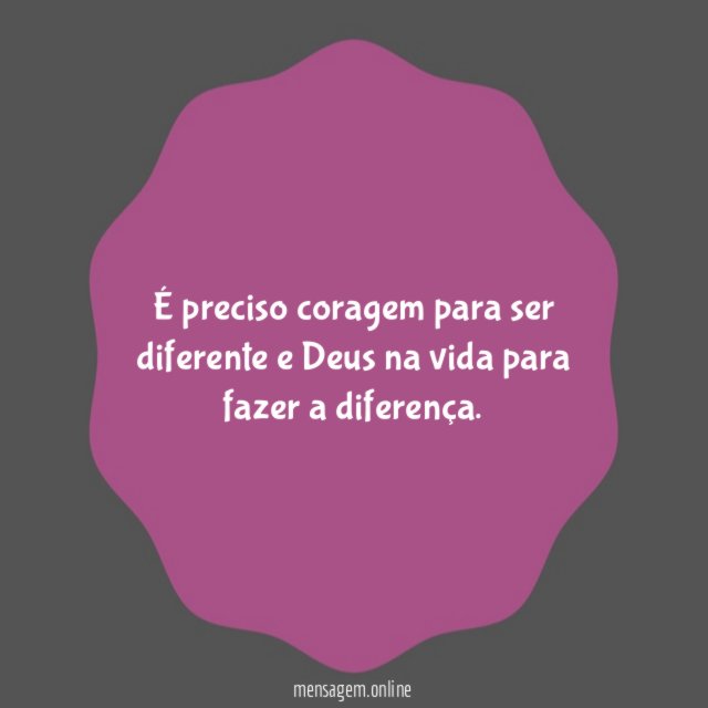 Deus na vida para fazer