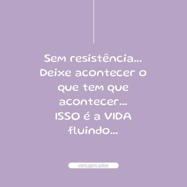Sem resistência