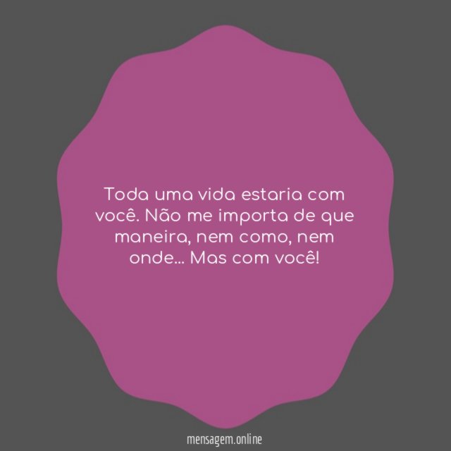 Toda uma vida estaria
