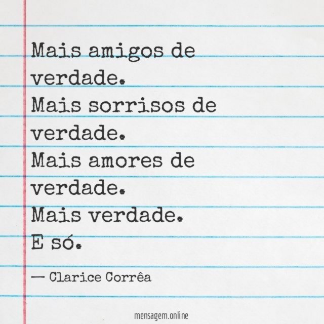 Mais amigos de verdade