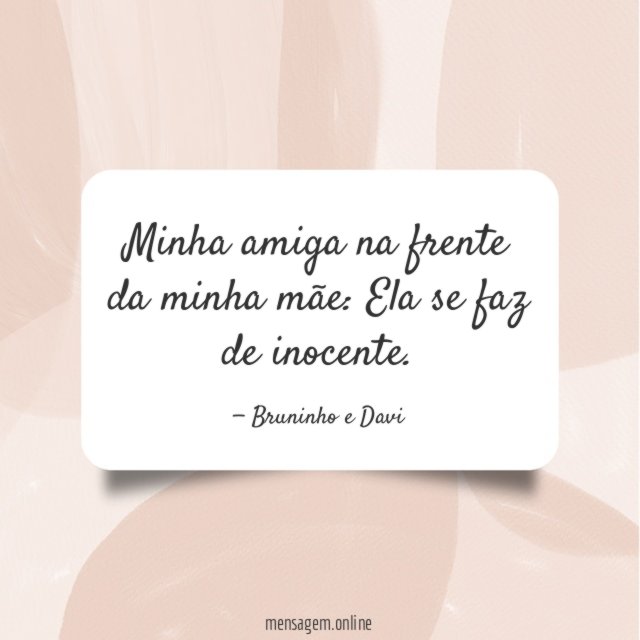 Minha amiga na frente