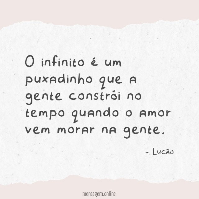 O infinito é um puxadinho