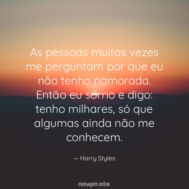 As pessoas muitas vezes me perguntam por que