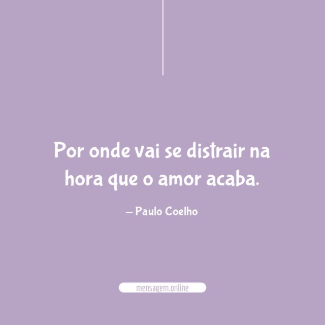 Na hora que o amor acaba