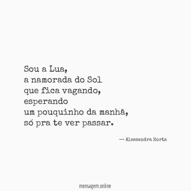 Sou a Lua