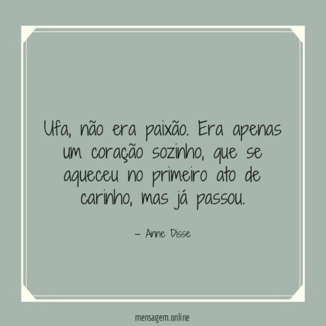 Um coração sozinho