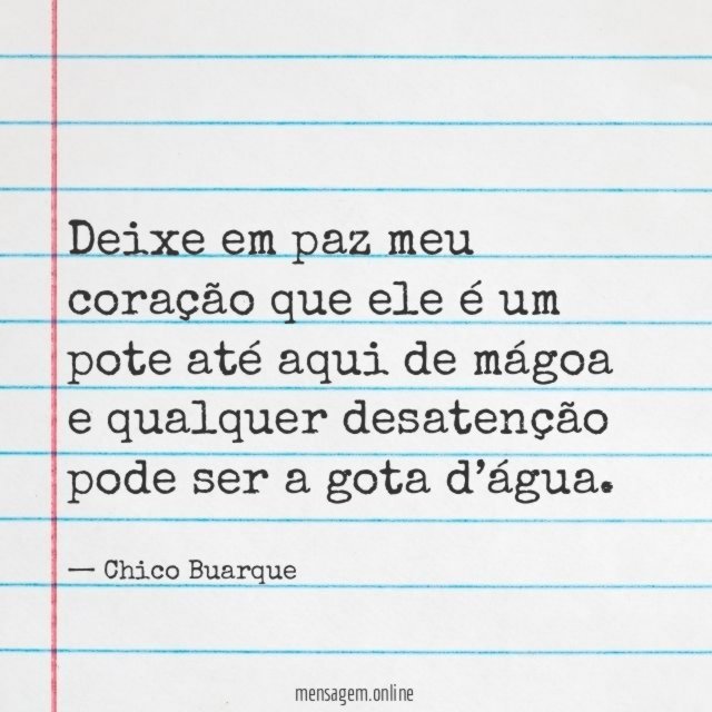 Um pote até aqui de mágoa