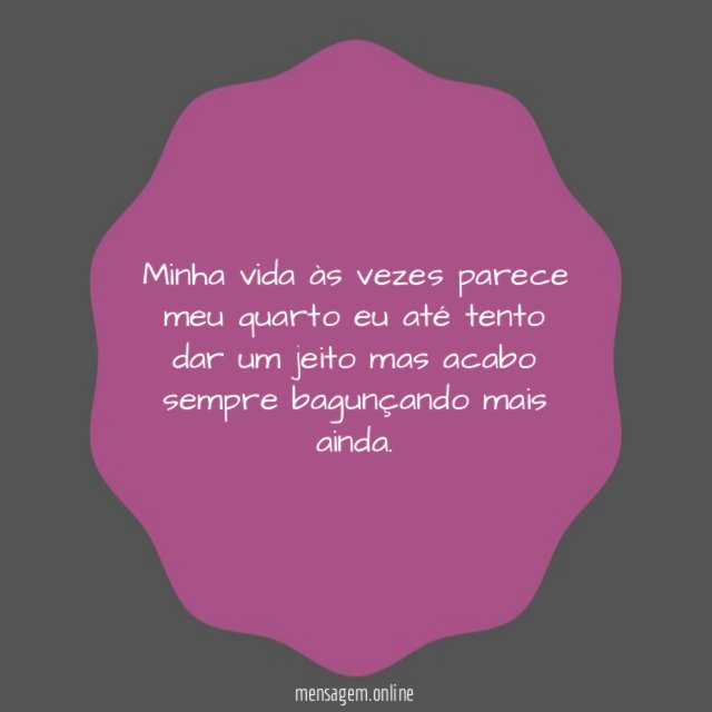 Minha vida às vezes