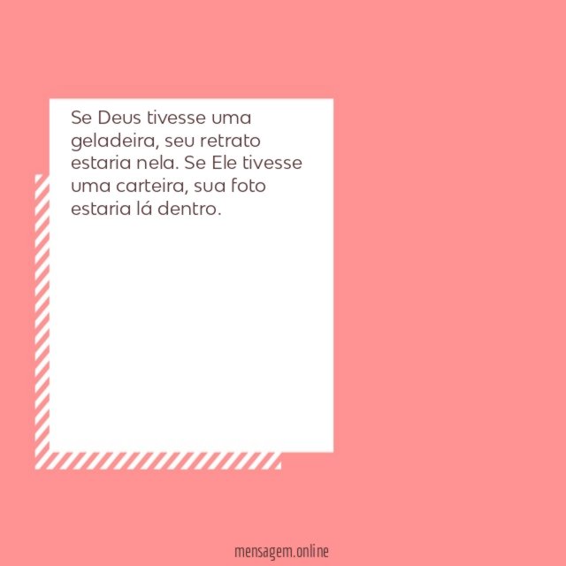 Se Deus tivesse uma geladeira