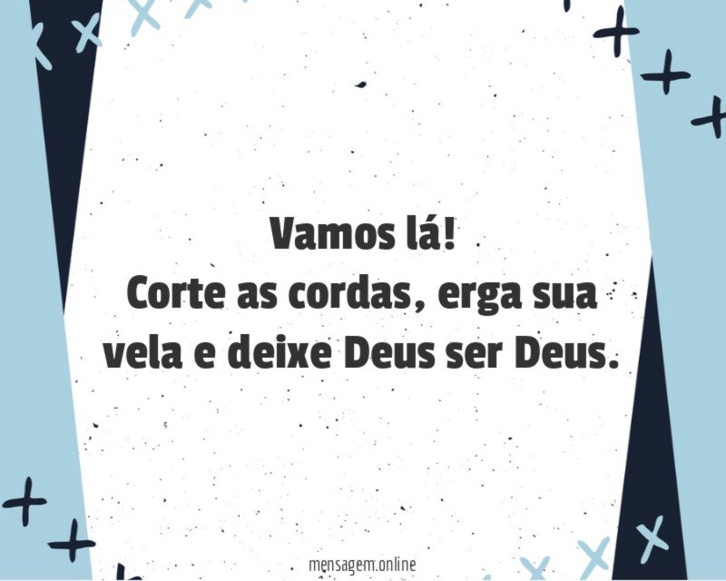 Corte as cordas