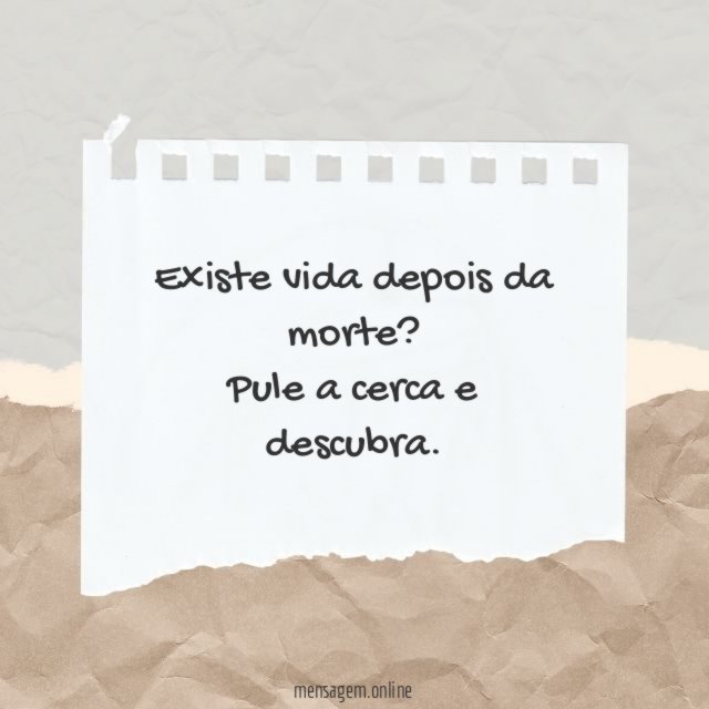 Pule a cerca e descubra