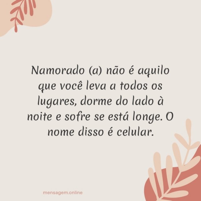 O nome disso é celular
