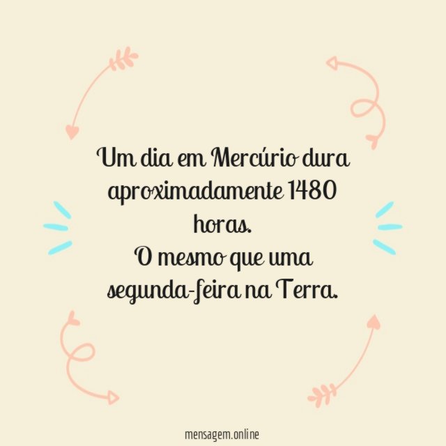 Um dia em Mercúrio