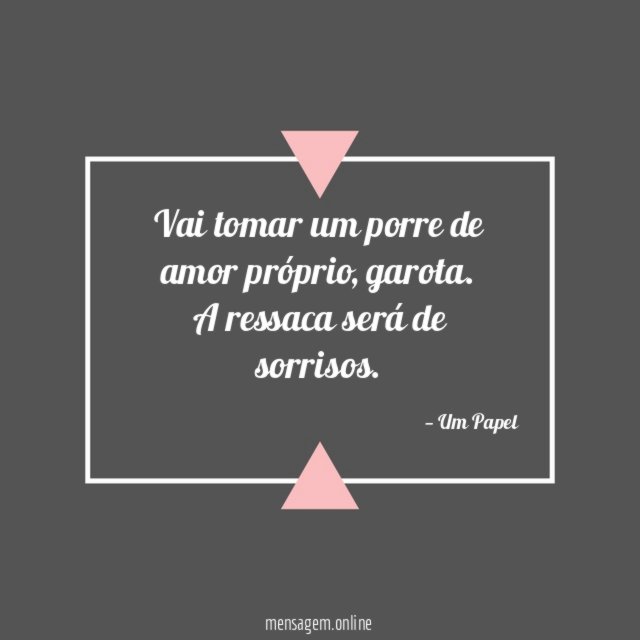 A ressaca será de sorrisos