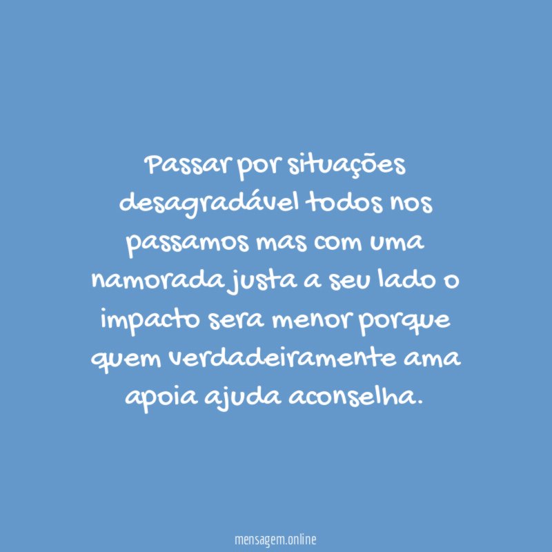 Passar por situações desagradável todos nos passamos mas