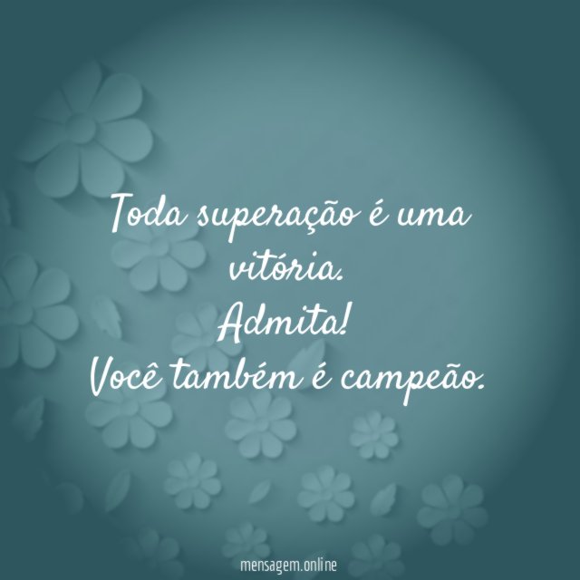 Você também é campeão