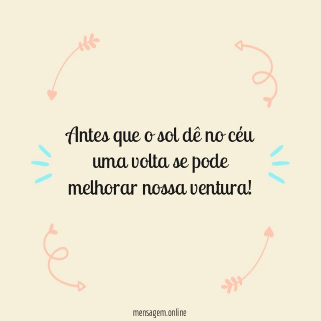 Antes que o sol