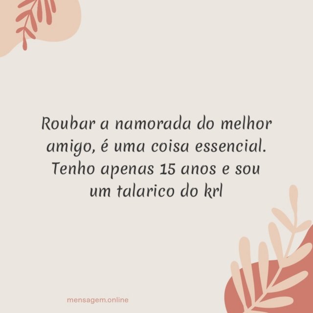 Roubar a namorada do melhor amigo