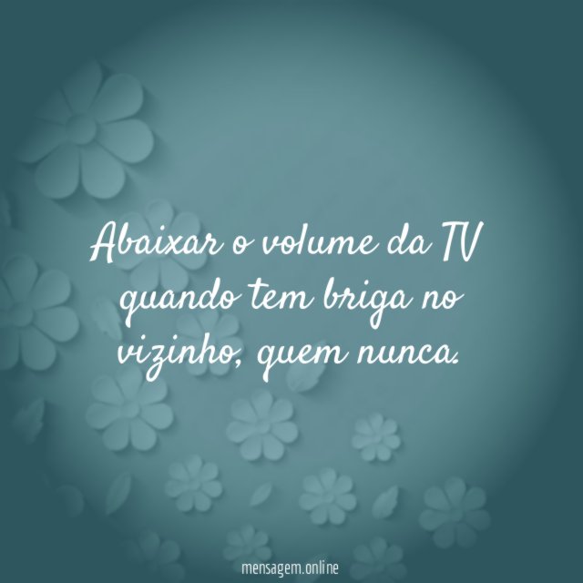 Abaixar o volume da TV