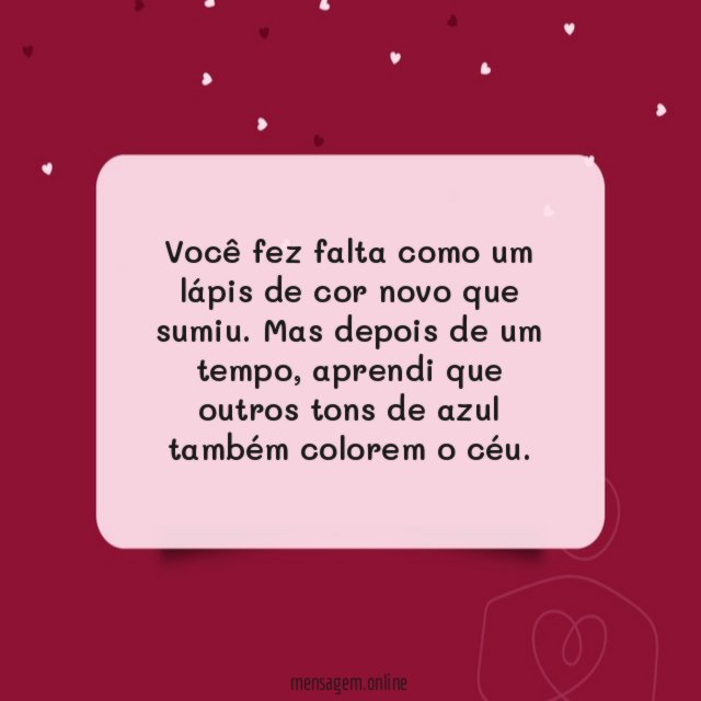 Lápis de cor novo que sumiu