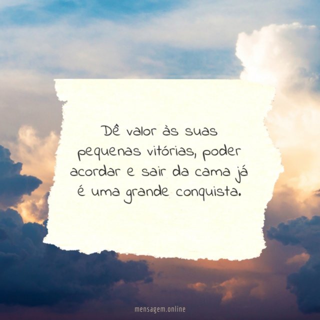 Dê valor às suas pequenas vitórias