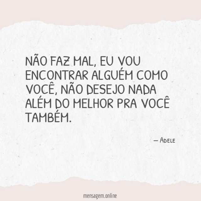Eu vou encontrar alguém como você