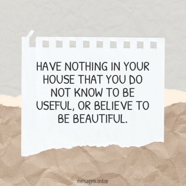 Have nothing in