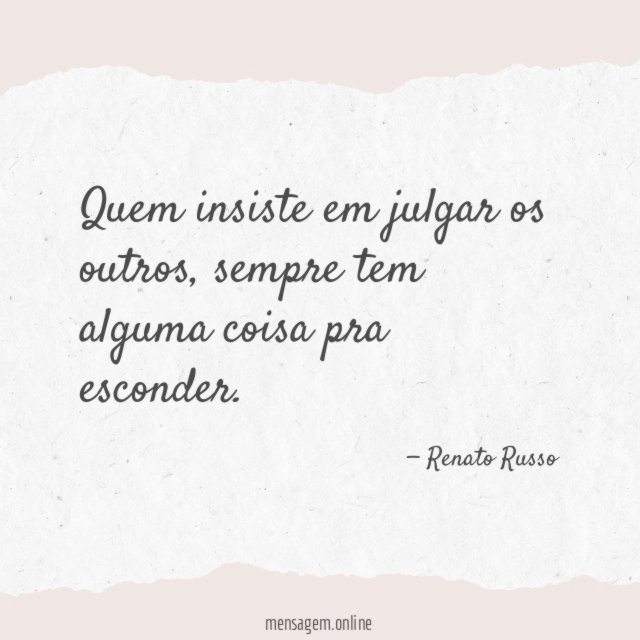 Julgar os outros