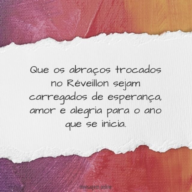 Abraços de Esperança
