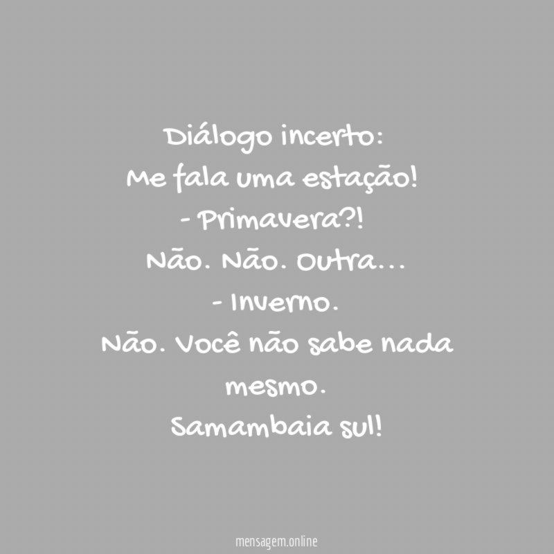 Diálogo incerto: