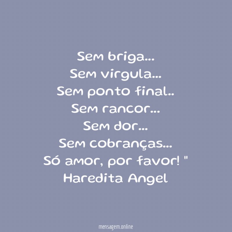 Sem briga