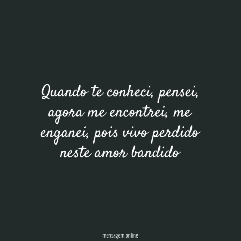 Quando te conheci