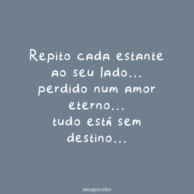 repito cada estante ao seu lado