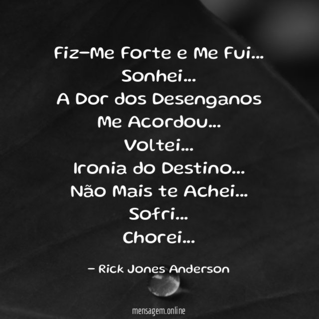 Fiz-Me Forte e Me Fui