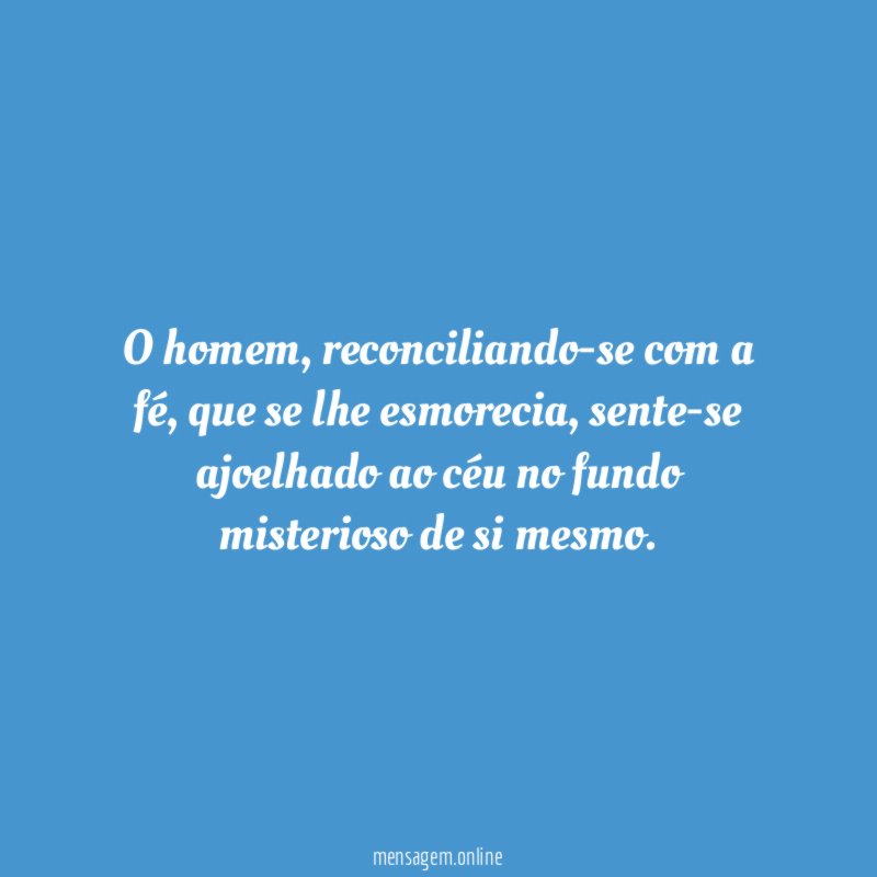 O homem