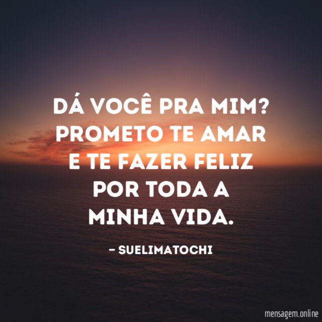 Dá você pra mim