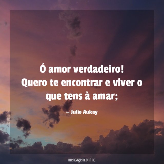 Ó amor verdadeiro
