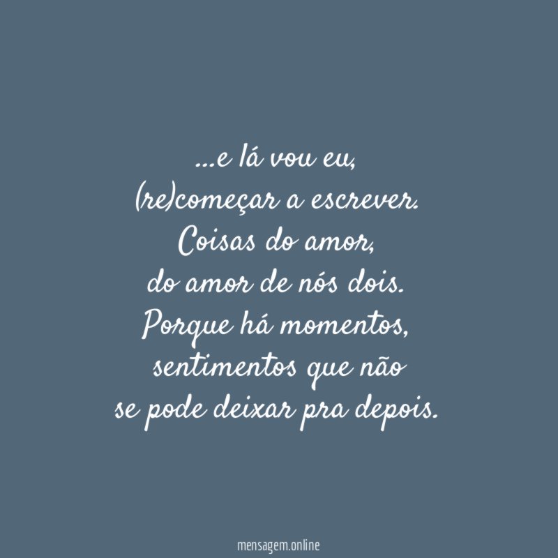 e lá vou eu