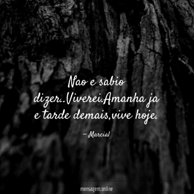 Nao e sabio dizer