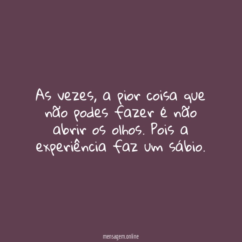 As vezes