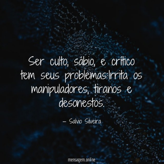 Ser culto